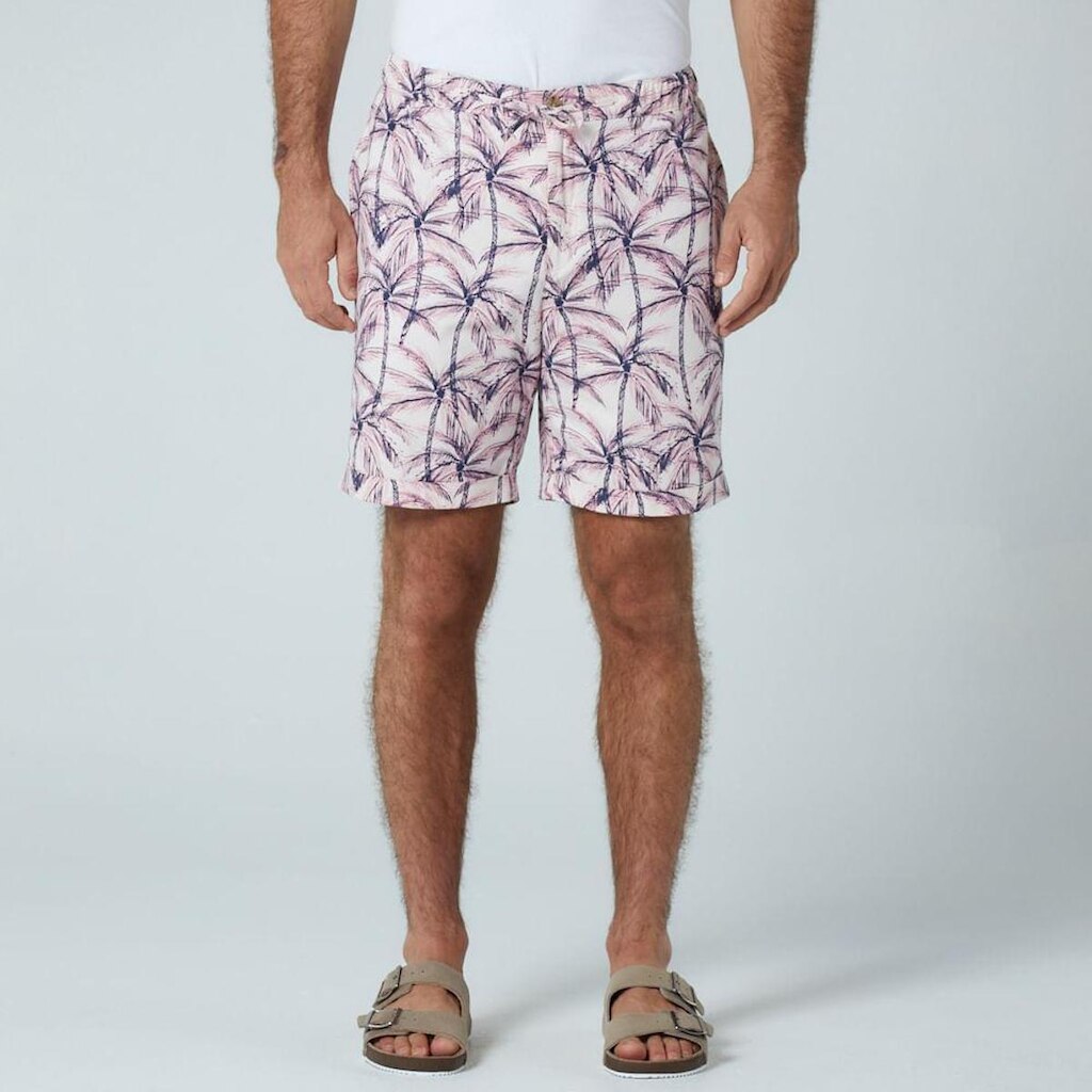 Original Penguin Bermuda Chino de Linho Rosa Original Penguin