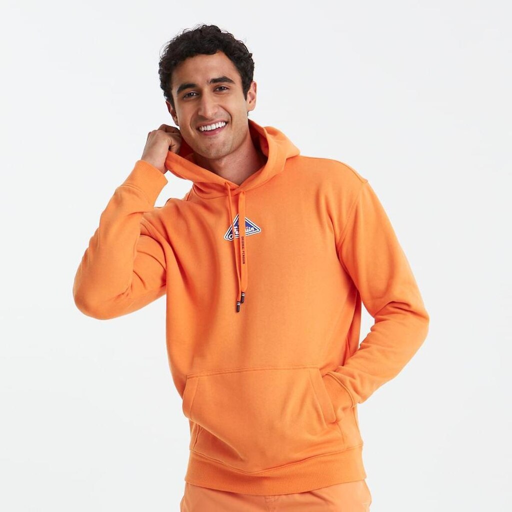 Original Penguin Blusa de Moletom Laranja Original Penguin