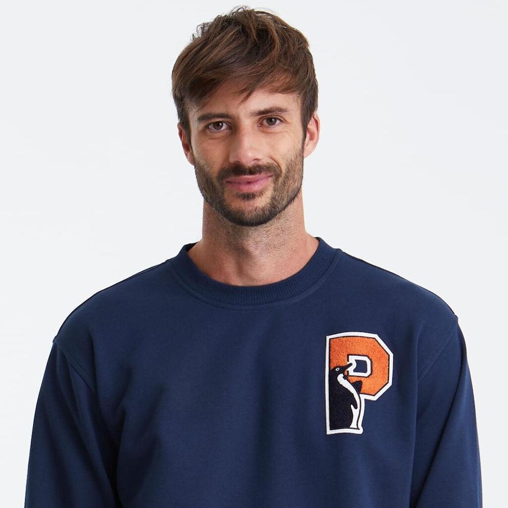 Original Penguin Blusa de Moletom Marinho Original Penguin