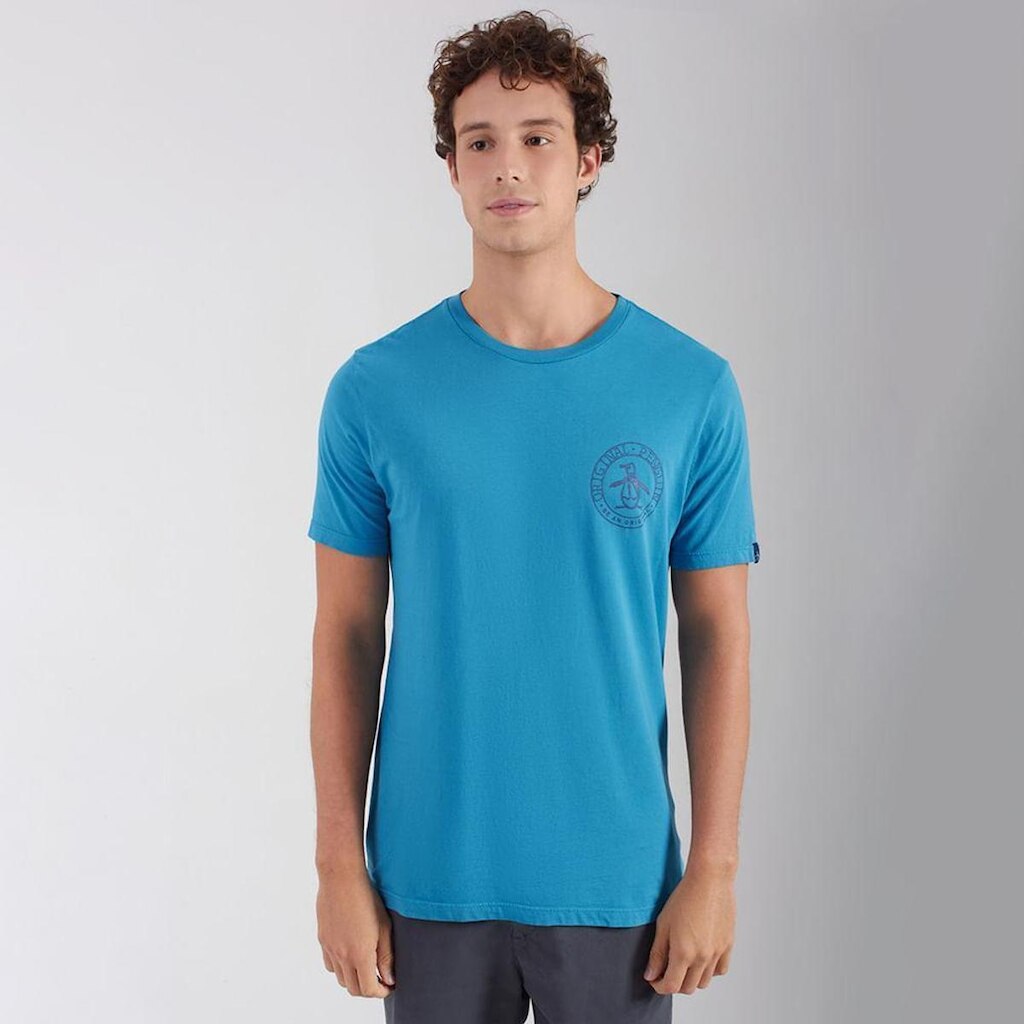 Original Penguin Camiseta Azul Original Penguin