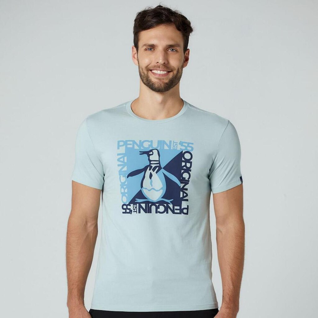 Original Penguin Camiseta Azul Original Penguin