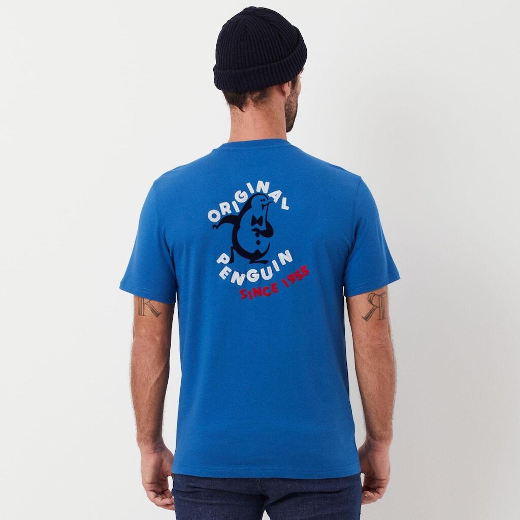 Original Penguin Camiseta Estampada Azul Original Penguin