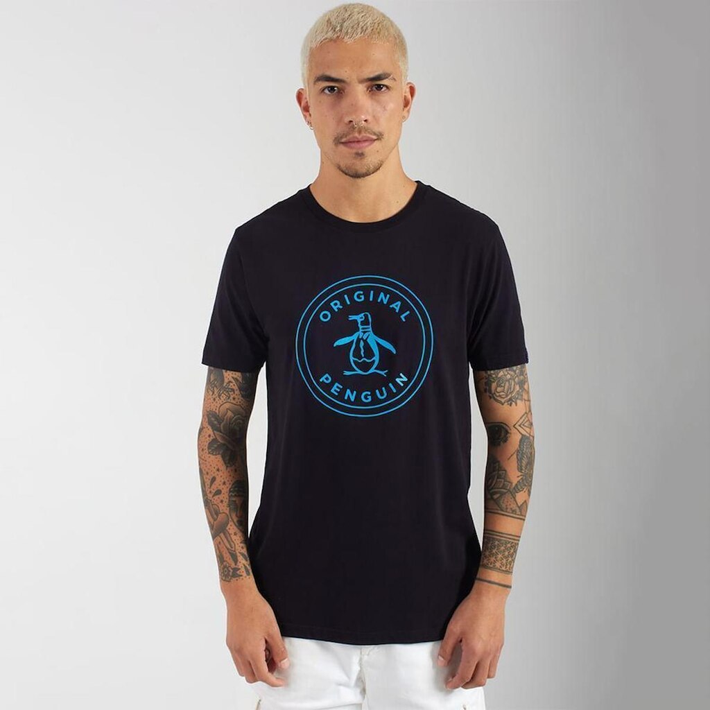 Original Penguin Camiseta Estampada Original Penguin  Preta