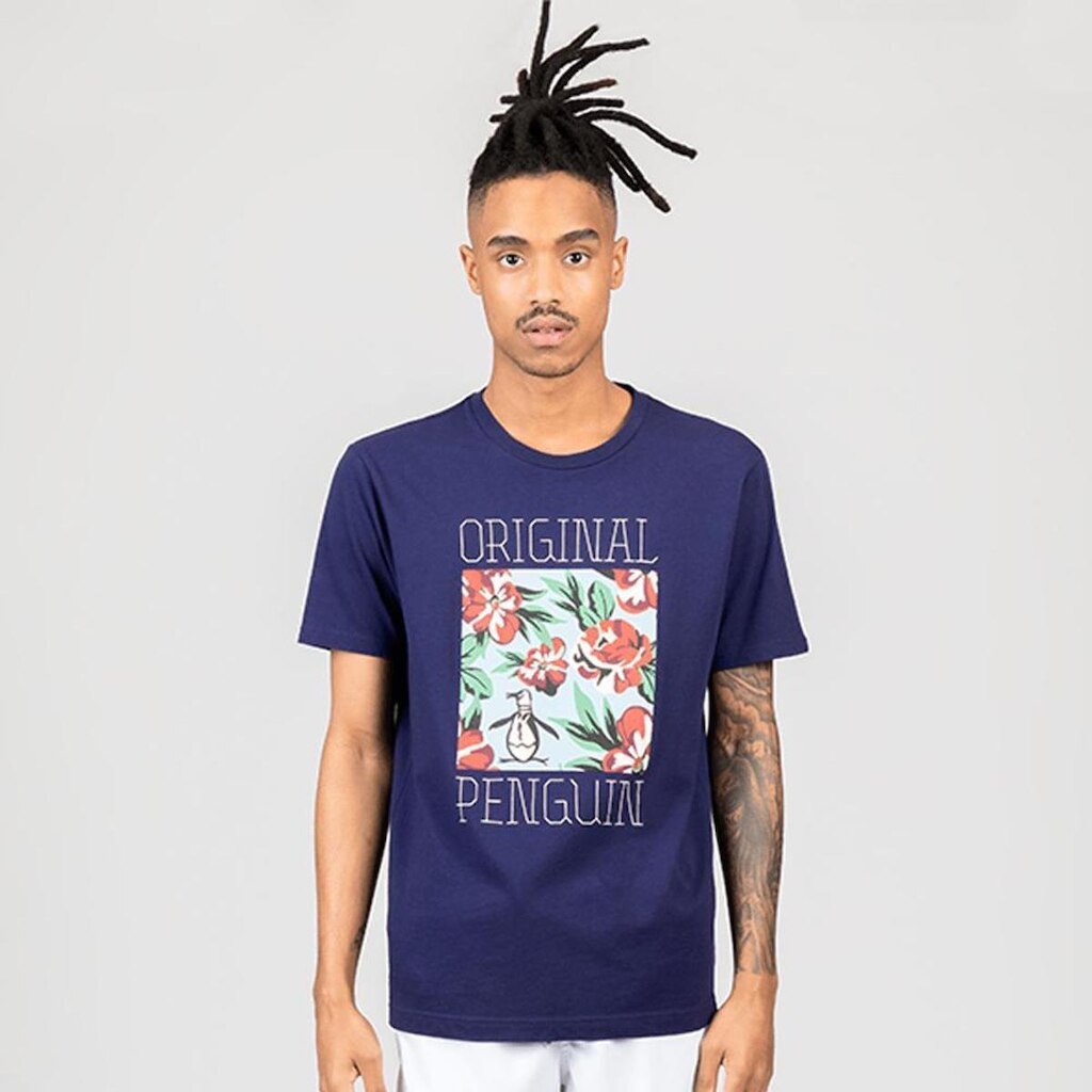 Original Penguin Camiseta Estampada Original Penguin Roxa