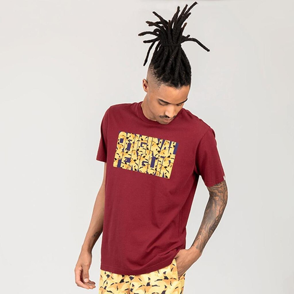 Original Penguin Camiseta Estampada Original Penguin Vinho