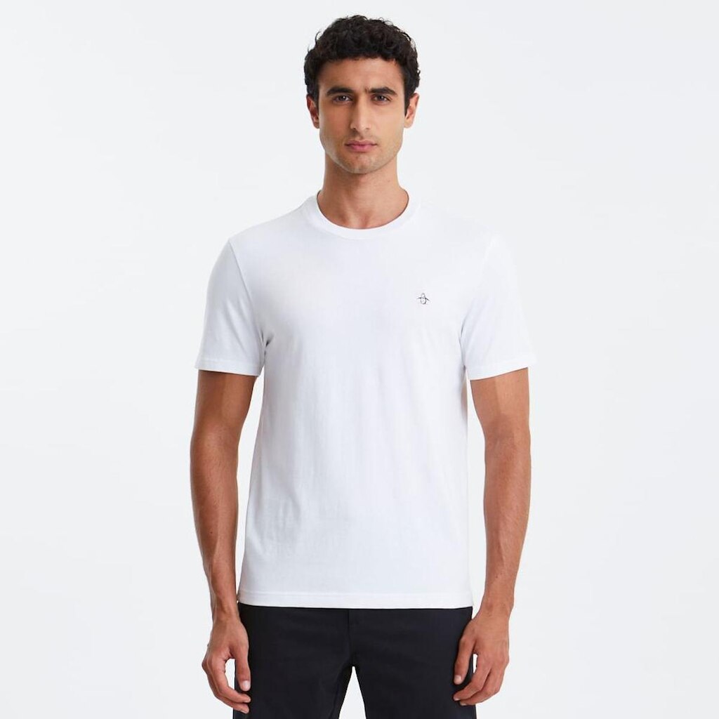 Original Penguin Camiseta lisa Branca Original Penguin