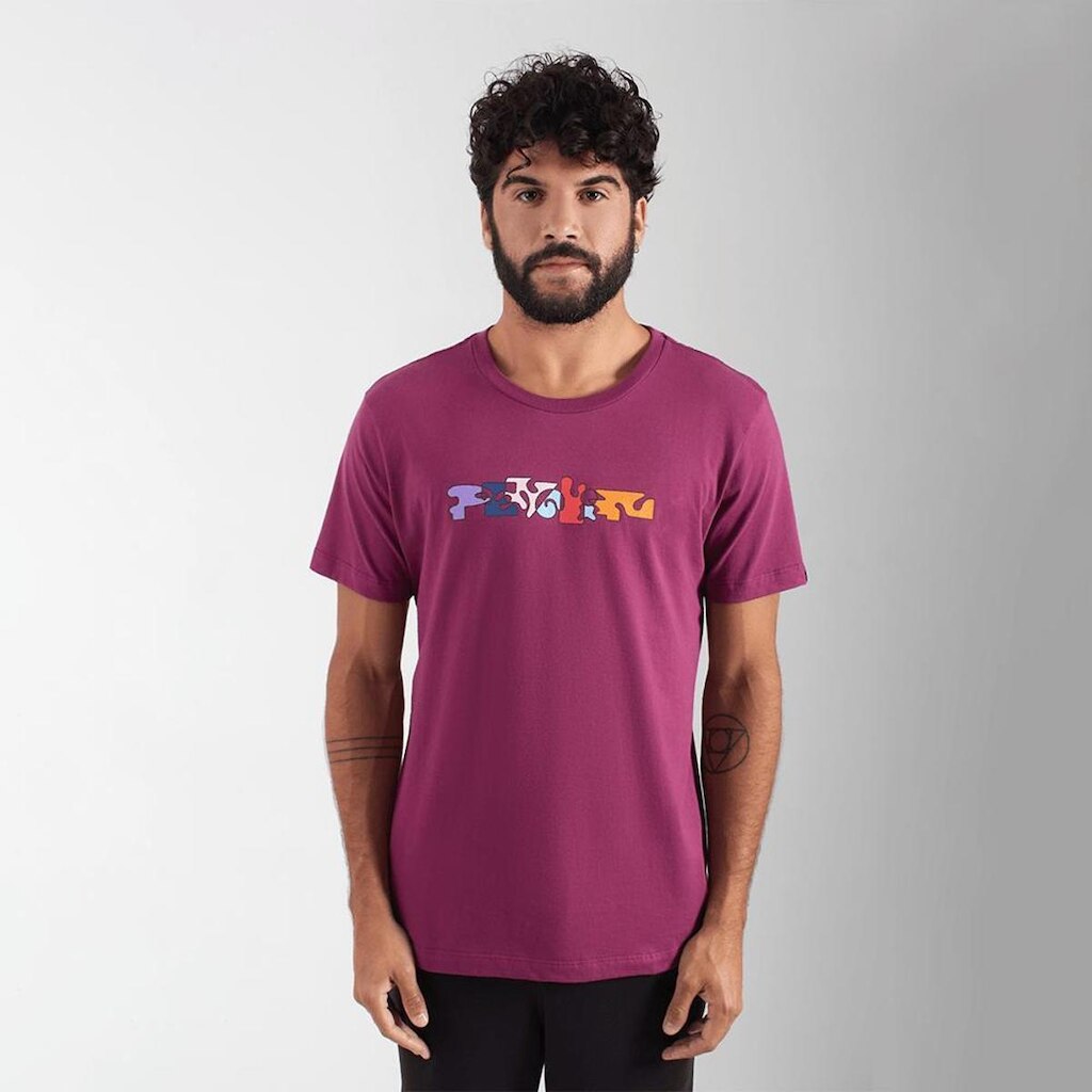 Original Penguin Camiseta Penguin Puzzle Magenta