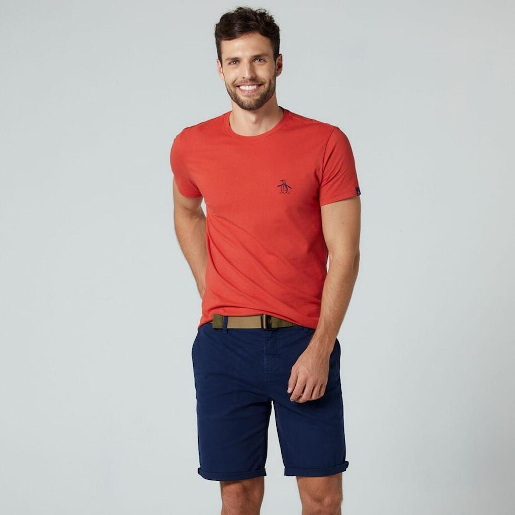Original Penguin Camiseta Vermelha Original Penguin