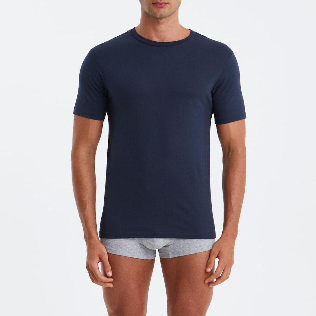 Original Penguin Pack 3 Camisetas Gola C Marinho Original Penguin