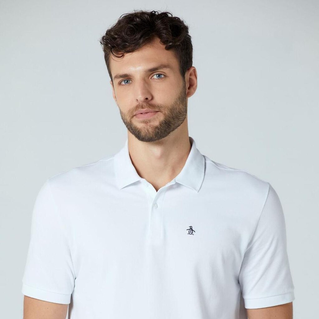Original Penguin Polo Branca Original Penguin