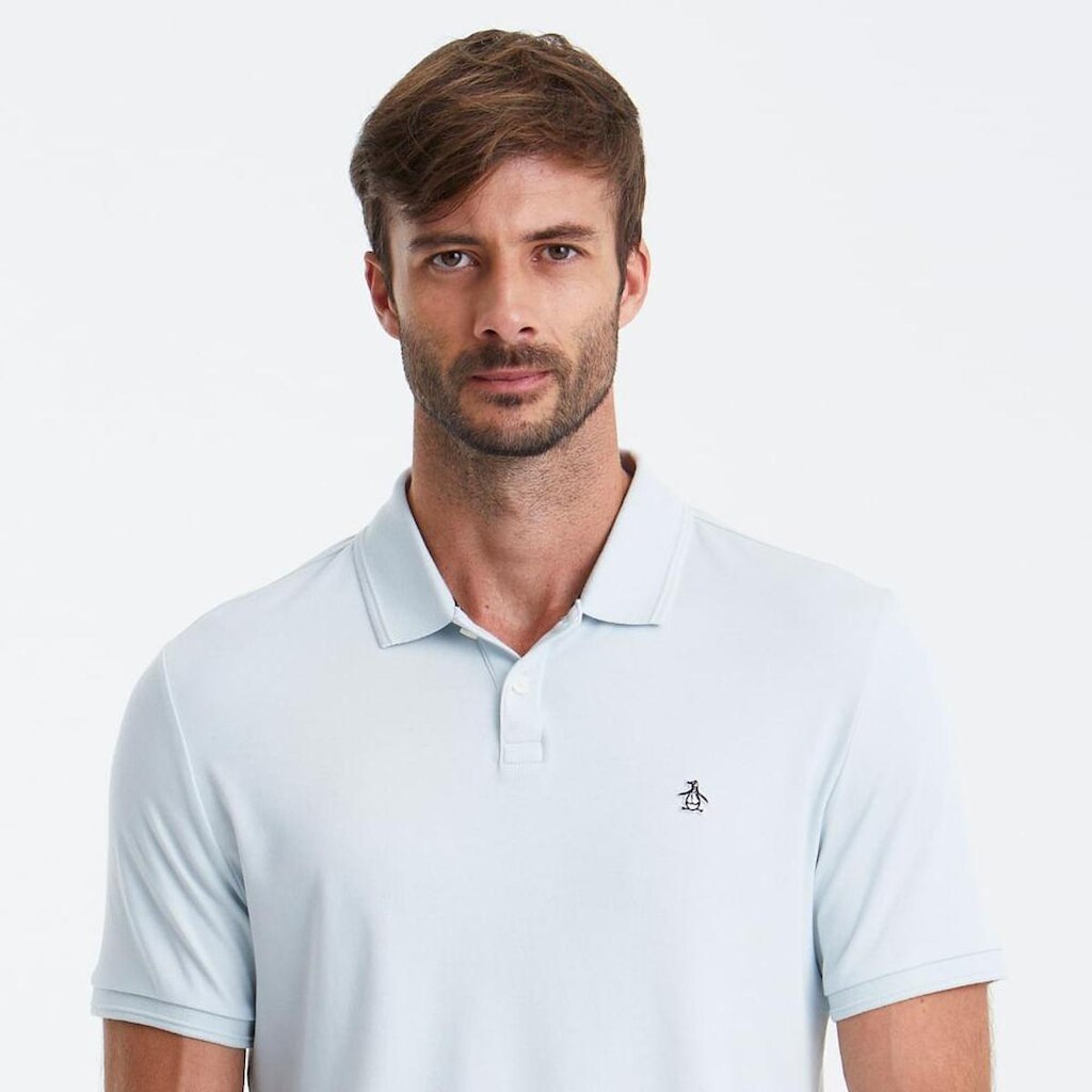 Original Penguin Polo Interloque Azul Original Penguin