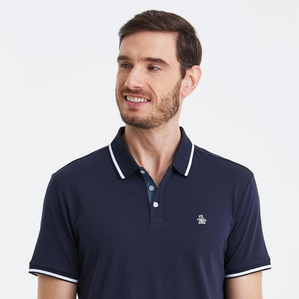 Original Penguin Polo Jersey Marinho Original Penguin