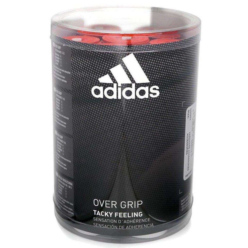 Overgrip Adidas Padel e Beach Tennis Misto Pote com 25 Unidades