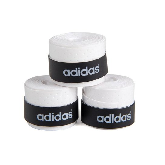 Overgrip Adidas para Raquetes de Padel e Beach Tennis Pack com 03 Unidades - Branco