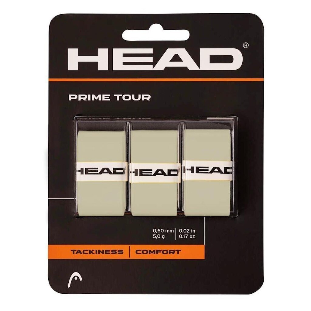 Overgrip Head Prime Tour - Cinza