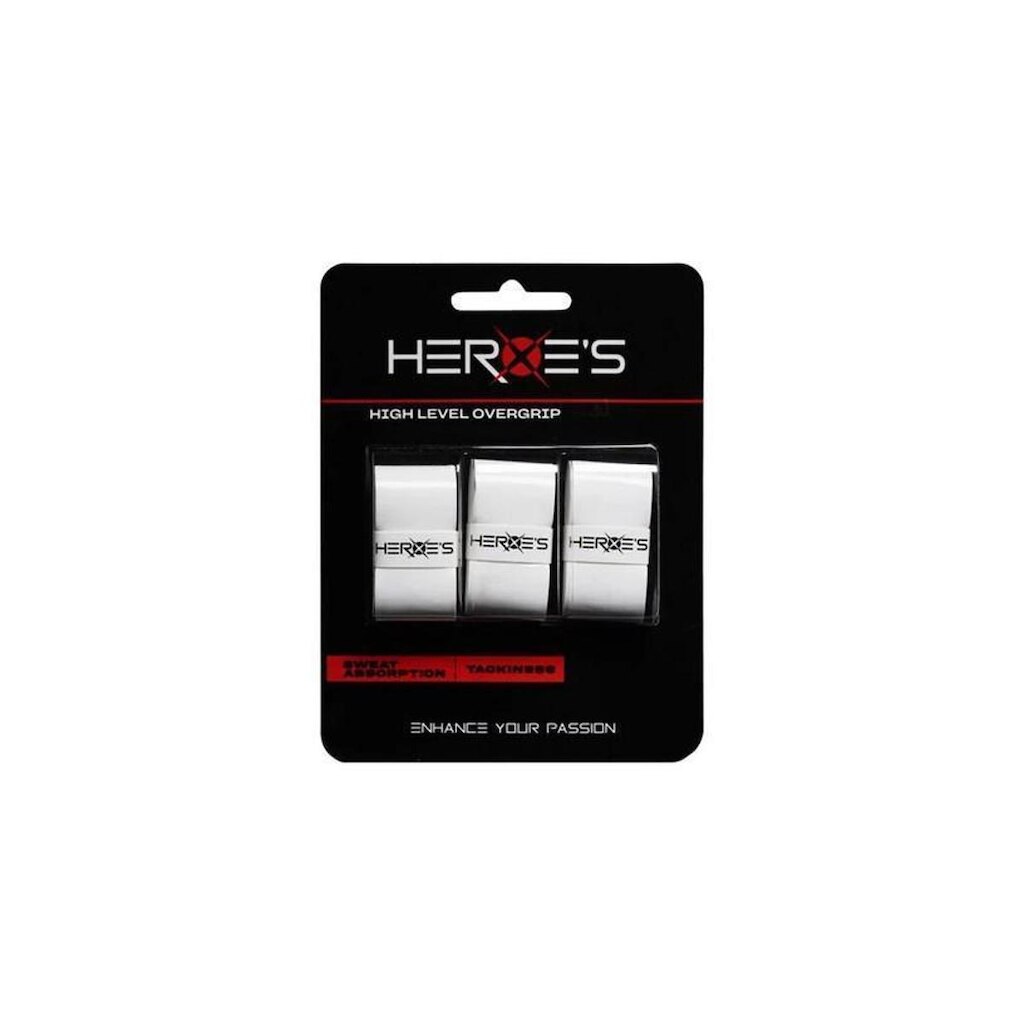 Overgrip Heroes High Level Branco 3 unid.