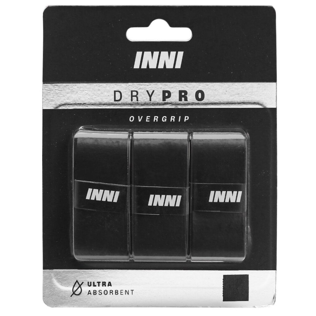 Overgrip Inni DryPro Com 03 Unidades Preto