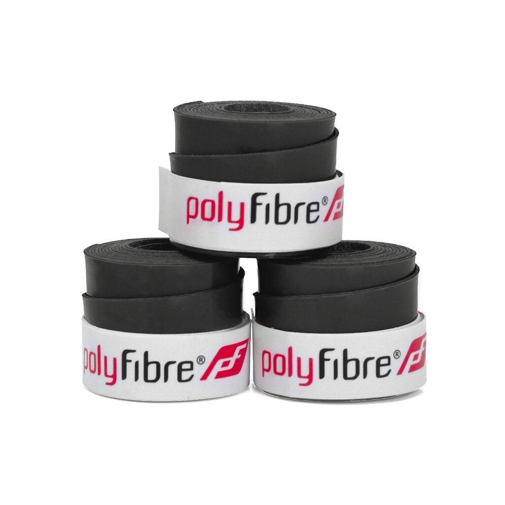 Overgrip Polyfibre Omnigrip 0.6mm - Pack com 03 Unidades Preto