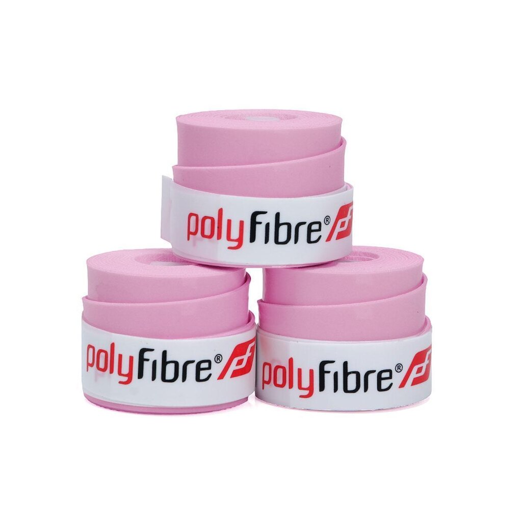 Overgrip Polyfibre Omnigrip 0.6mm - Pack com 03 Unidades Rosa