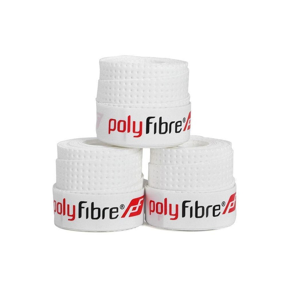 Overgrip Polyfibre Sat 0.6mm Branco - Com 03 Unidades