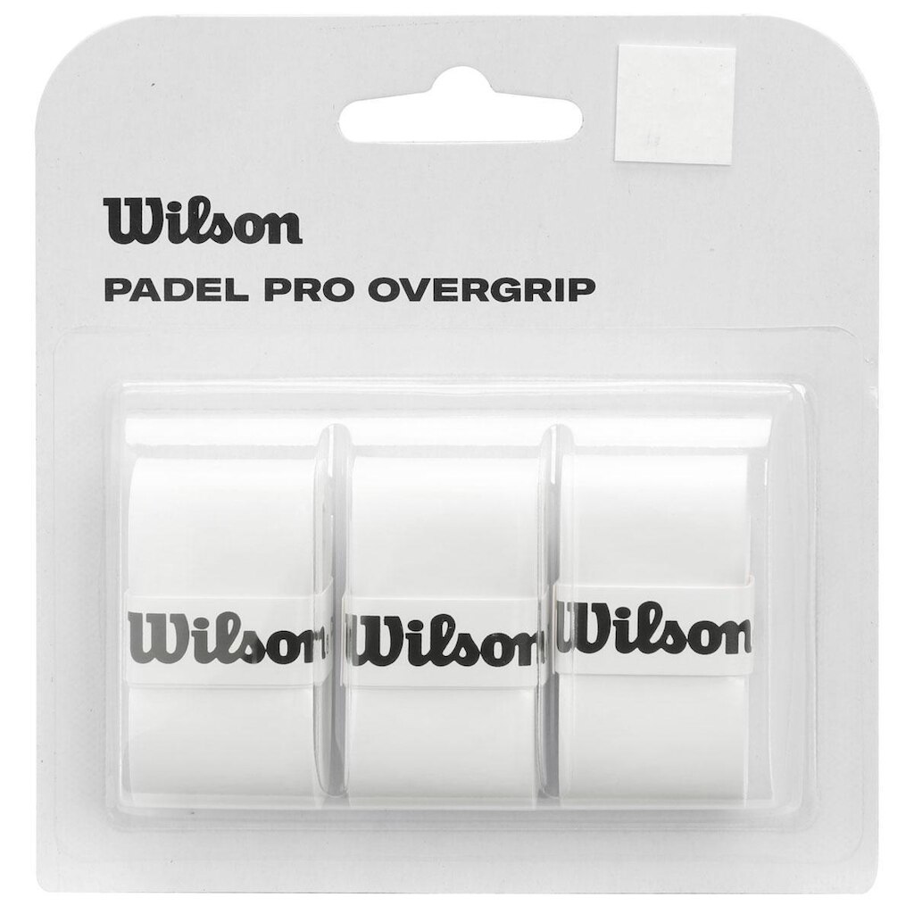 Overgrip Wilson Pro Padel Com 03 Unidades Branco