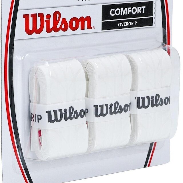 Overgrip Wilson Profile com 03 Unidades Branco