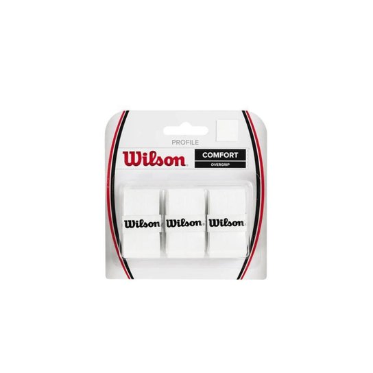 Overgrip Wilson Profile Confort Branco 3 unid.