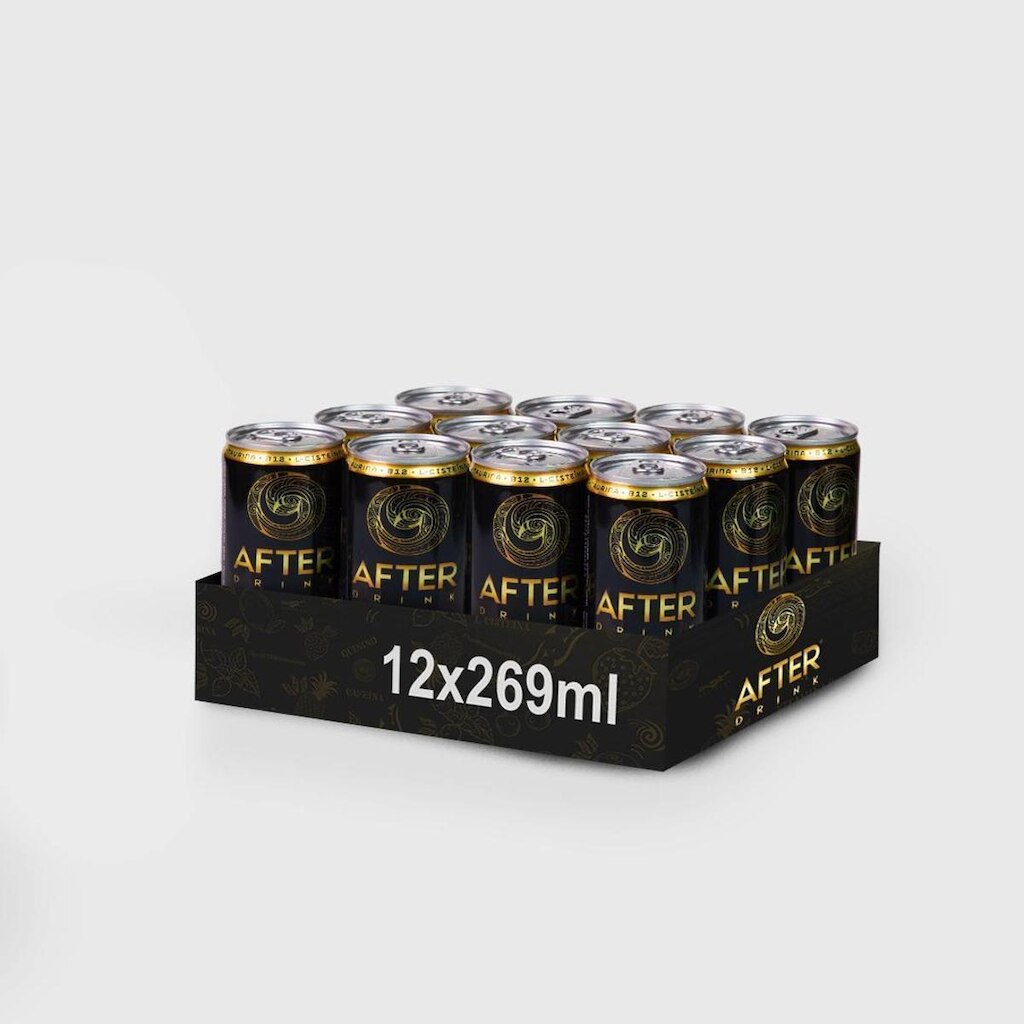 Pack 12 unid AFTER DRINK – Recovery Zero Açúcar Life Style