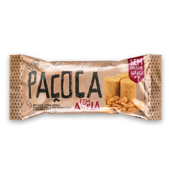 Paçoca Com Aveia Zero Açúcar Latam Fit