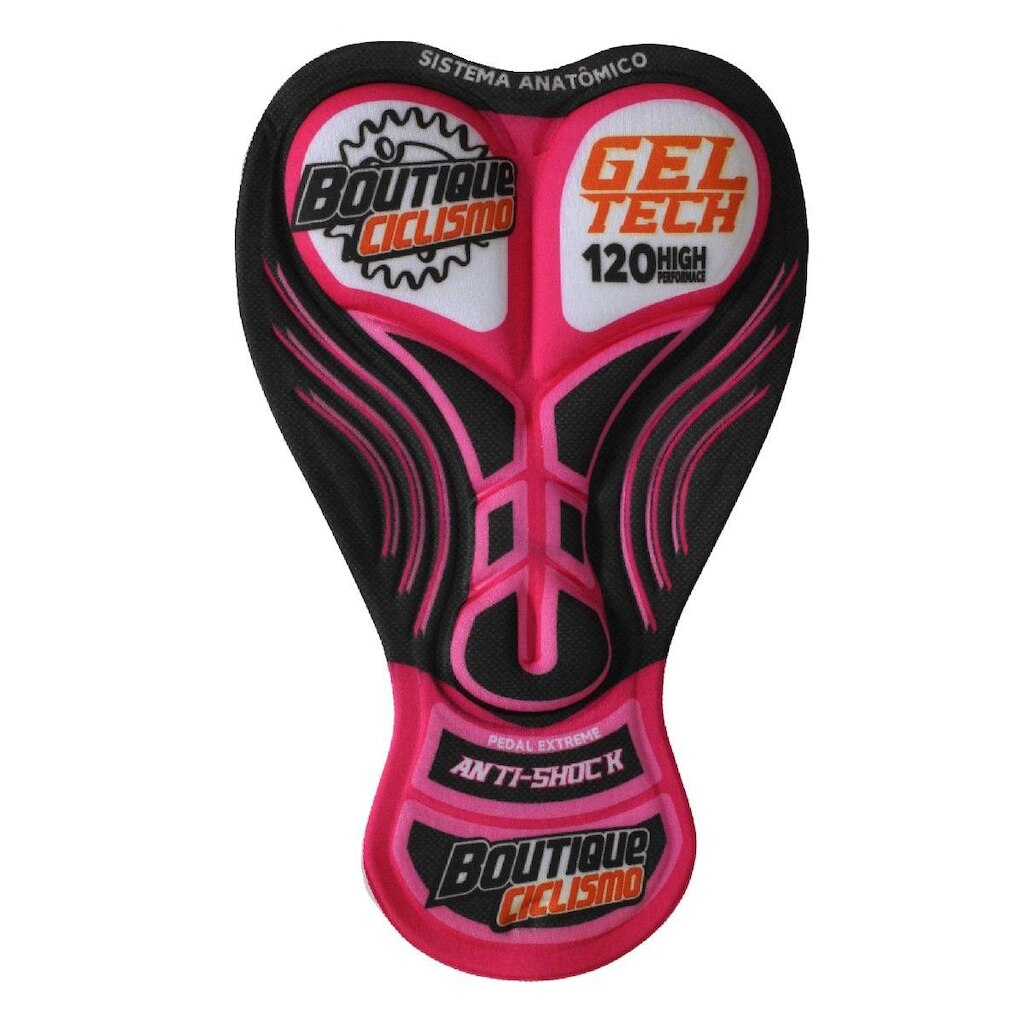 Pad Forro para Bermuda de Ciclismo Densidade 120 Com Gel
