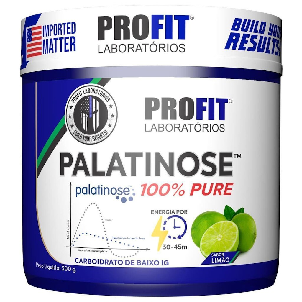 Palatinose 100% Pure - 300g Limão - ProFit