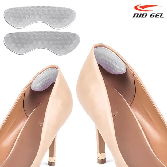 Palmilha Protetor Calcanhar de Gel Silicone para proteção do calcanhar - O Par - Branco Menor preço em Palmilha Protetor Calcanhar de Gel Silicone para proteção do calcanhar - O Par - Branco