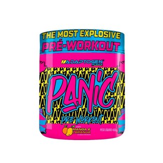 Panic Pre-Workout Manga e Laranja 450g, Adaptogen