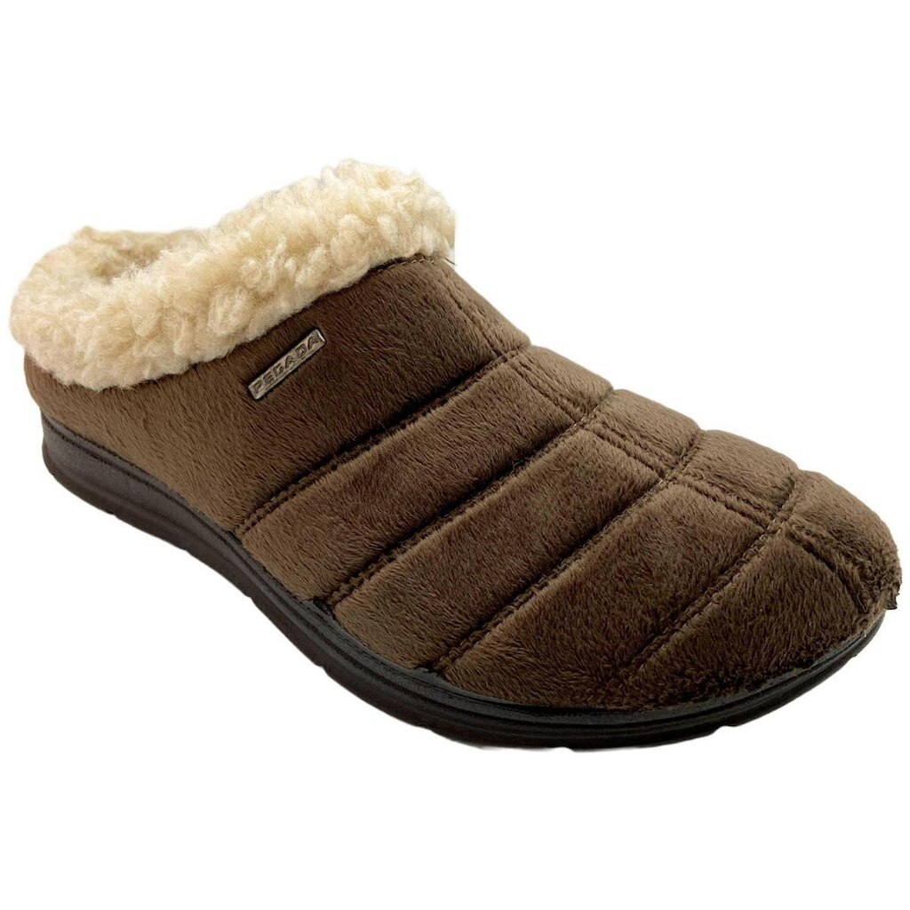 Pantufa Pegada com forro em Lã Masculina Bege