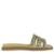 Papete Beira Rio Adulto Feminino Dourado - 8528103 - Dourado