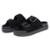 Papete Calçado Livre Slide Flatform Fivela Dupla Ajustavel Feminina - Preto