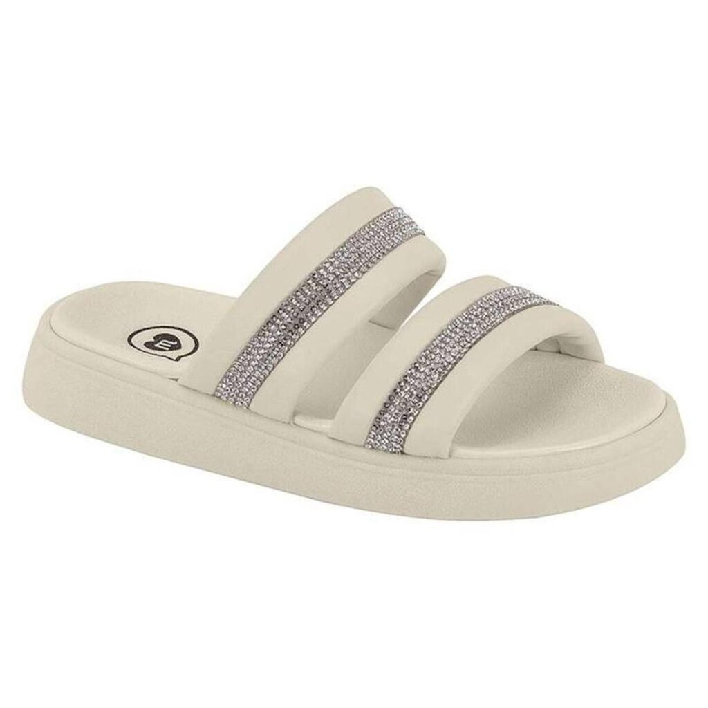 Papete Moleca Glam Brilho - Infantil - Branco off