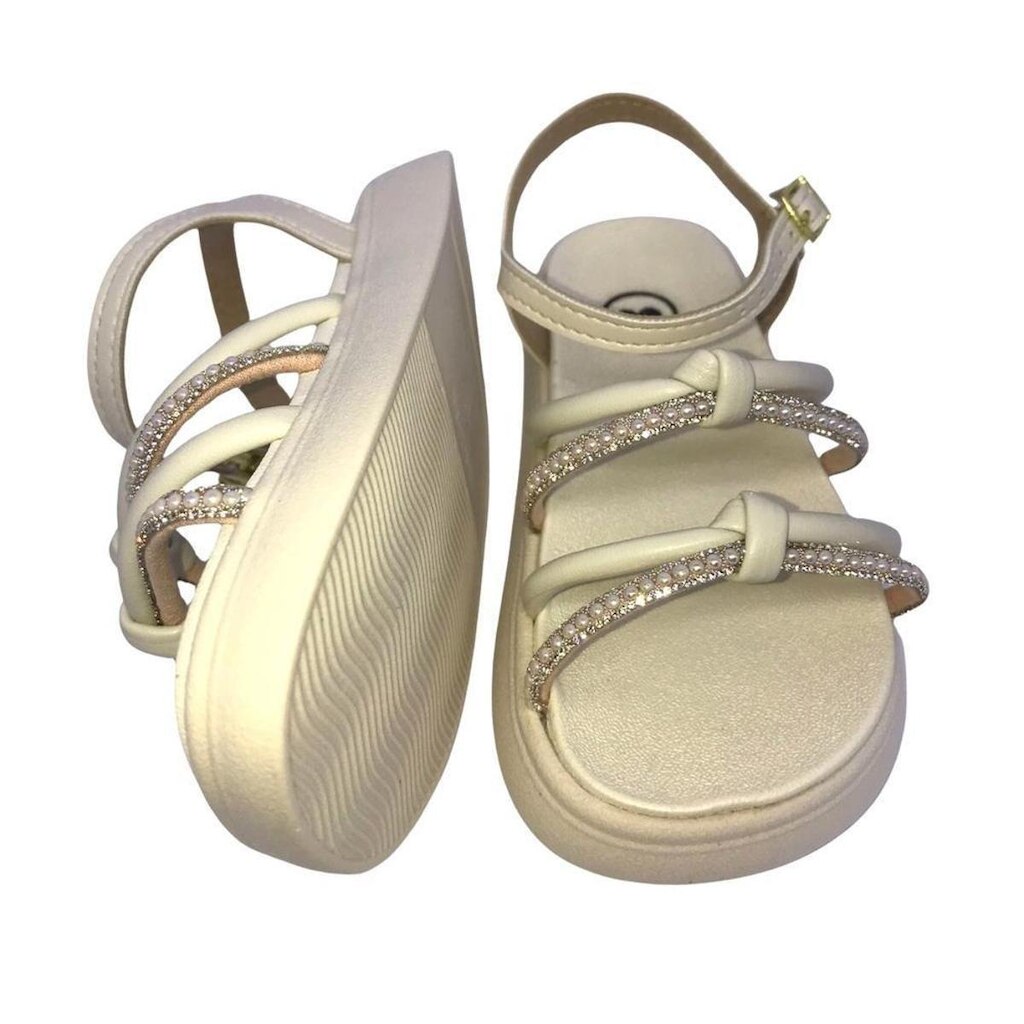 Papete Molekinha Infantil Branco Off - 41041