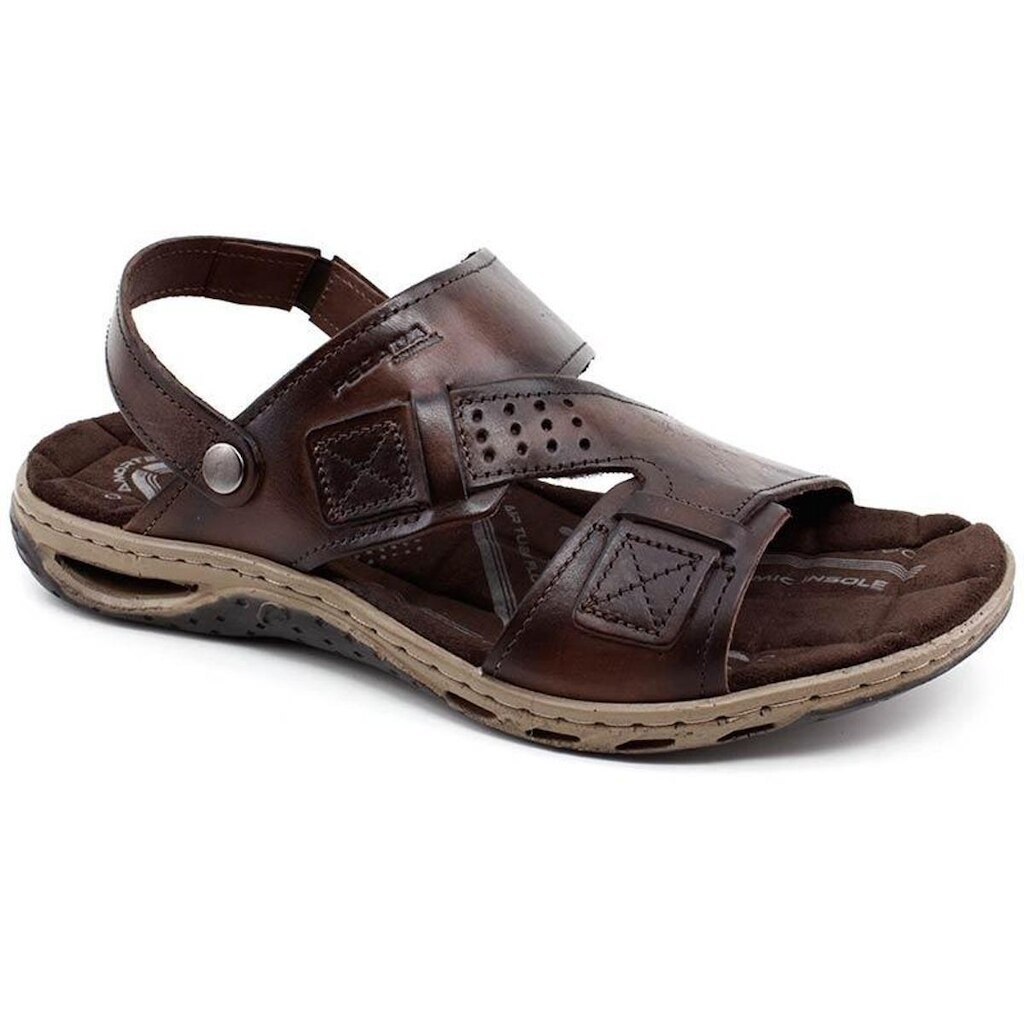 Papete Pegada Couro Masculina