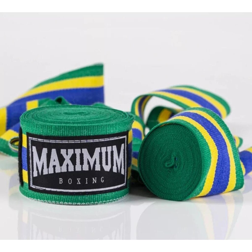 Par Bandagem Maximum Muay Thai 3 Metros Boxe Kickboxing