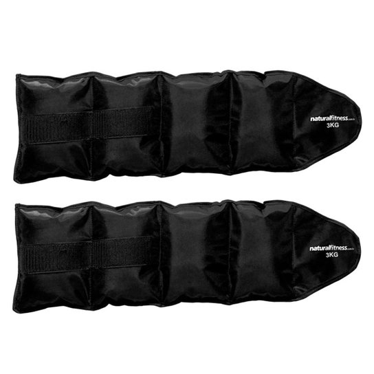 Par Caneleira com Peso para Academia 3 Kg Natural Fitness - Preto é ruim? Par Caneleira com Peso para Academia 3 Kg Natural Fitness - Preto é boa?