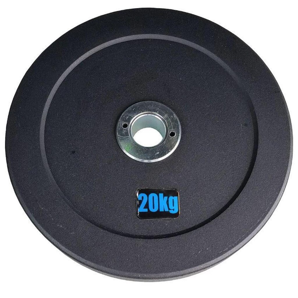 Par de Anilhas Olímpica Mod Bumper Para LPO 20kg