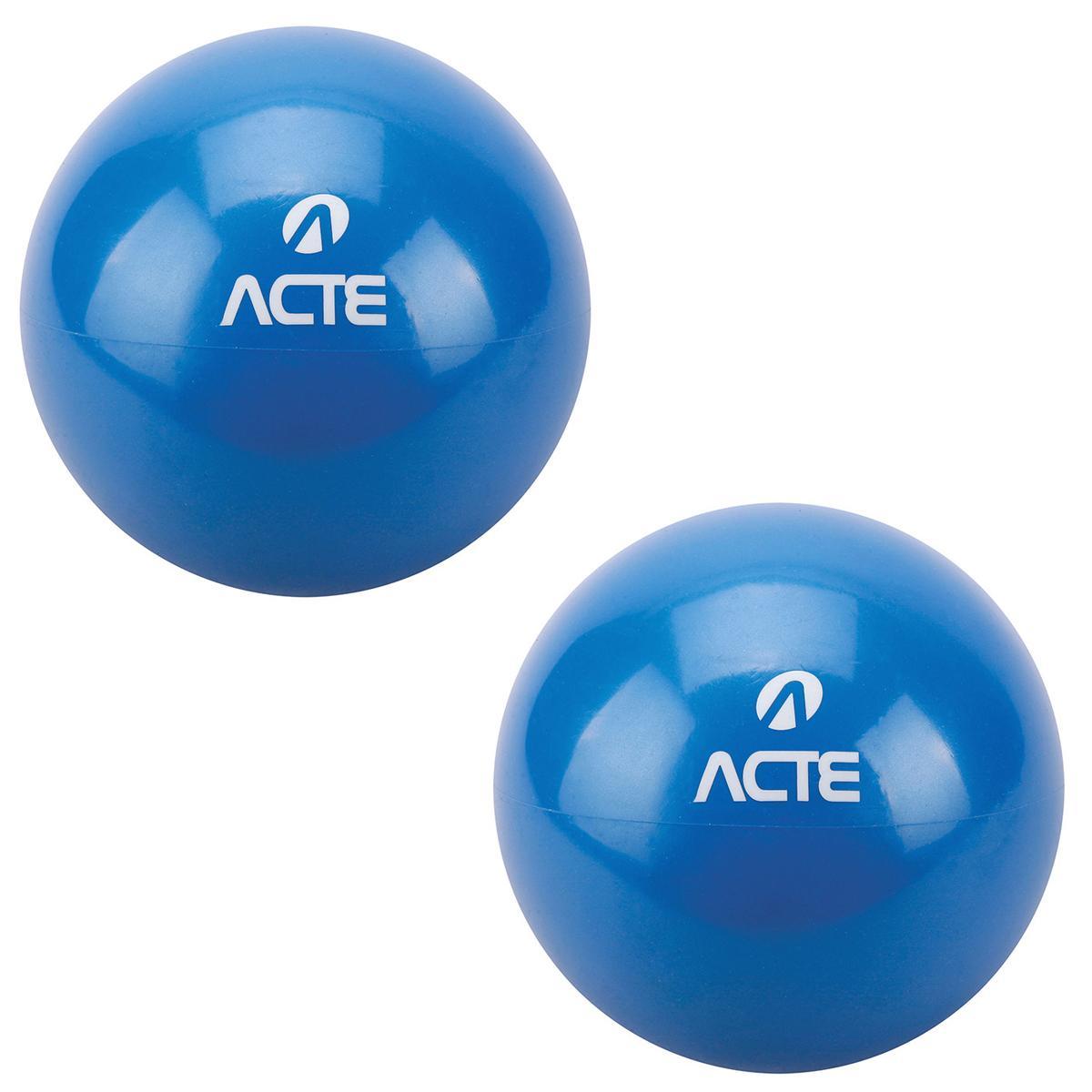 Par de Bolas Tonificadoras Acte Sports - 3 kg Menor preço em Par de Bolas Tonificadoras Acte Sports - 3 kg