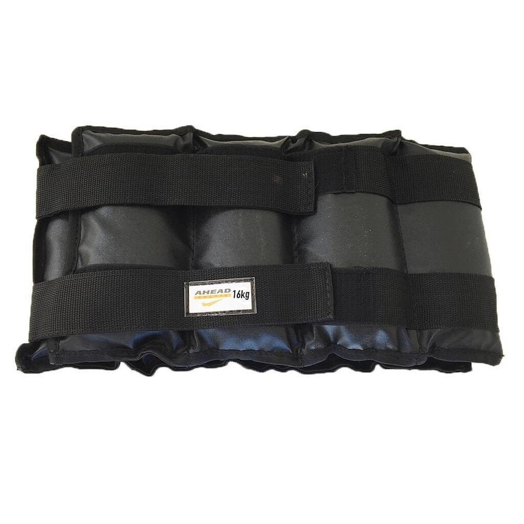 Par De Caneleiras de Peso Ahead Sports Tornozeleiras 16kg Treino Funcional