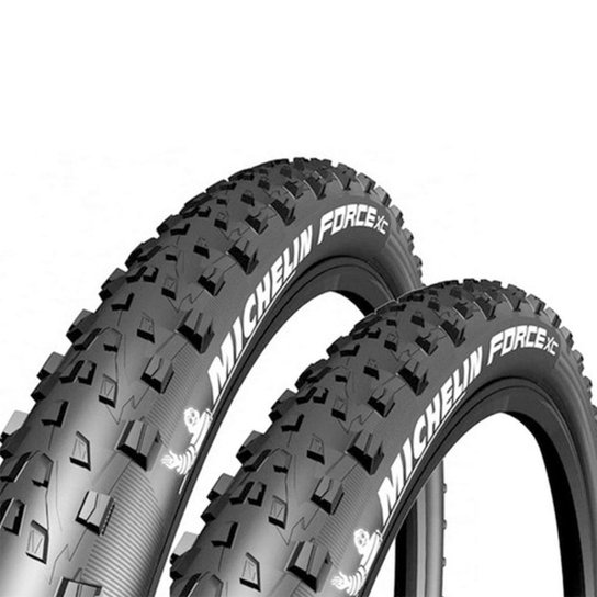 Par De Pneu 29 Tubeless Michelin 29x2.25 Force Xc Kevlar - Preto Menor preço em Par De Pneu 29 Tubeless Michelin 29x2.25 Force Xc Kevlar - Preto