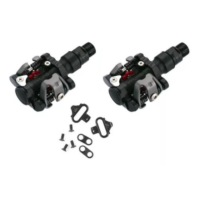 Par Pedal Clip Mtb Bicicleta M919 Eixo CR-MO 9/16 C Taquinho
