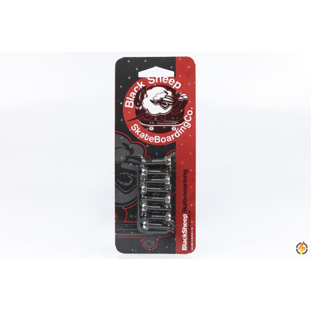 Parafuso de Base Para Skate Black Sheep Formato Allen
