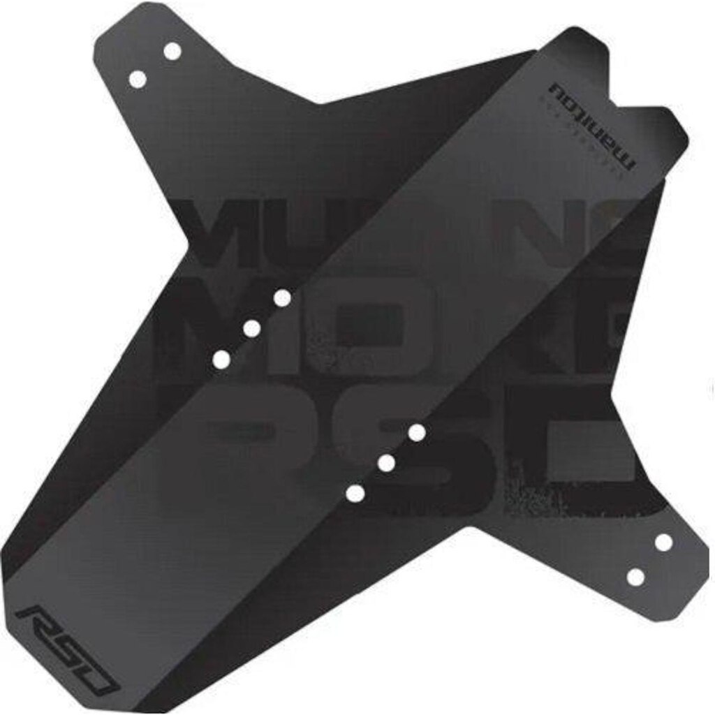 Paralama dianteiro Manitou Mud No More plástico - RSD Preto