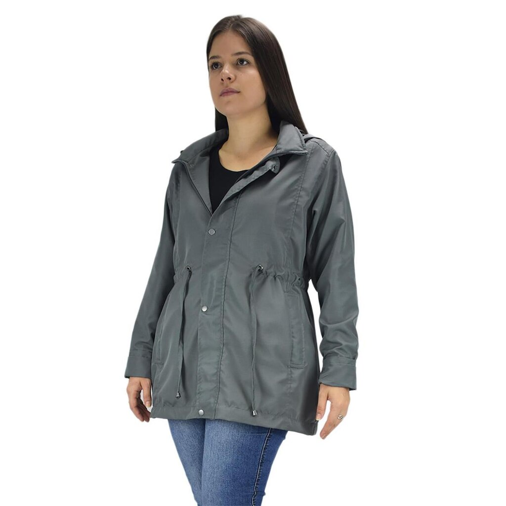 Parka Jaqueta Butu Biru Extra Grande Plus Size Feminino
