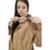 Parka Jaqueta Butu Biru Extra Grande Plus Size Feminino - Mostarda